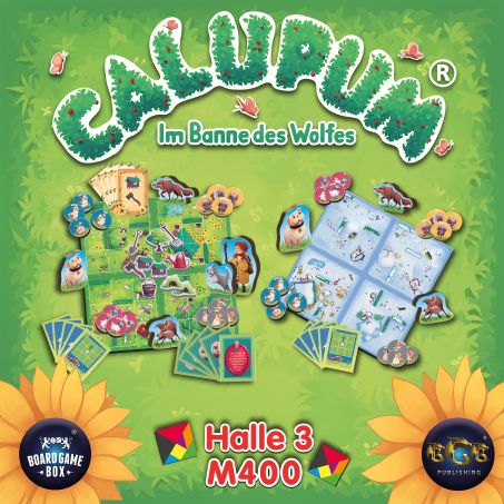 Calupum und Standnummer 3M400