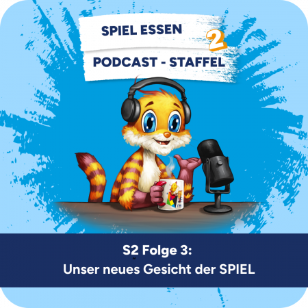 Meeps mit Kopfhörern und Mirkofon