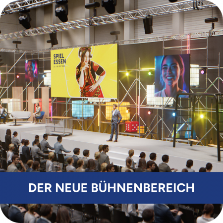 Rendering der Bühne der SPIEL