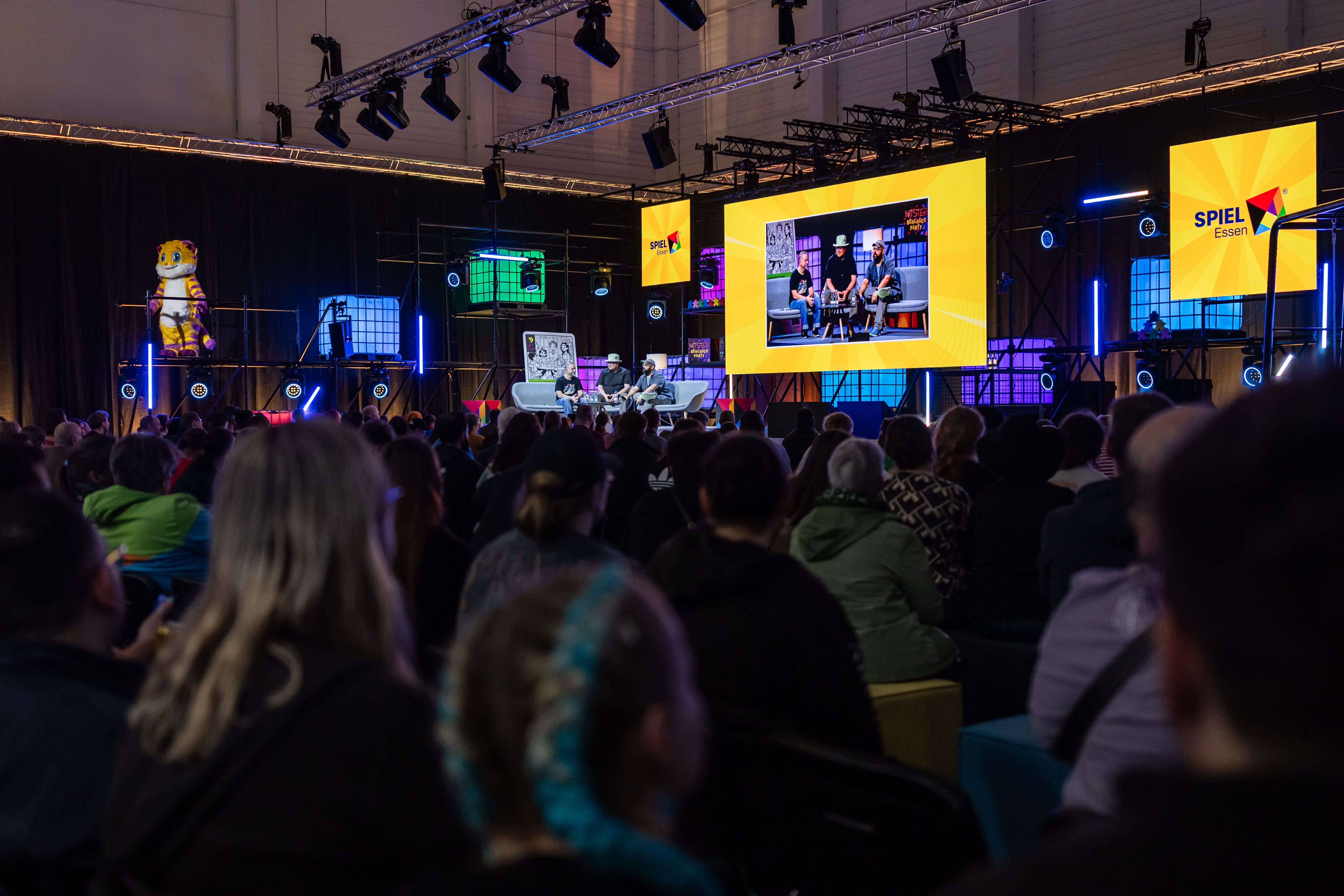 SPIEL 2025 Dicetower Show on stage